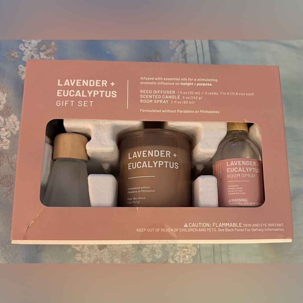 Threshold Lavender + Eucalyptus 3 Piece Gift Set